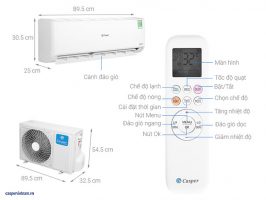 Tinh Cong Suat Dieu Hoa Casper Inverter 12000btu